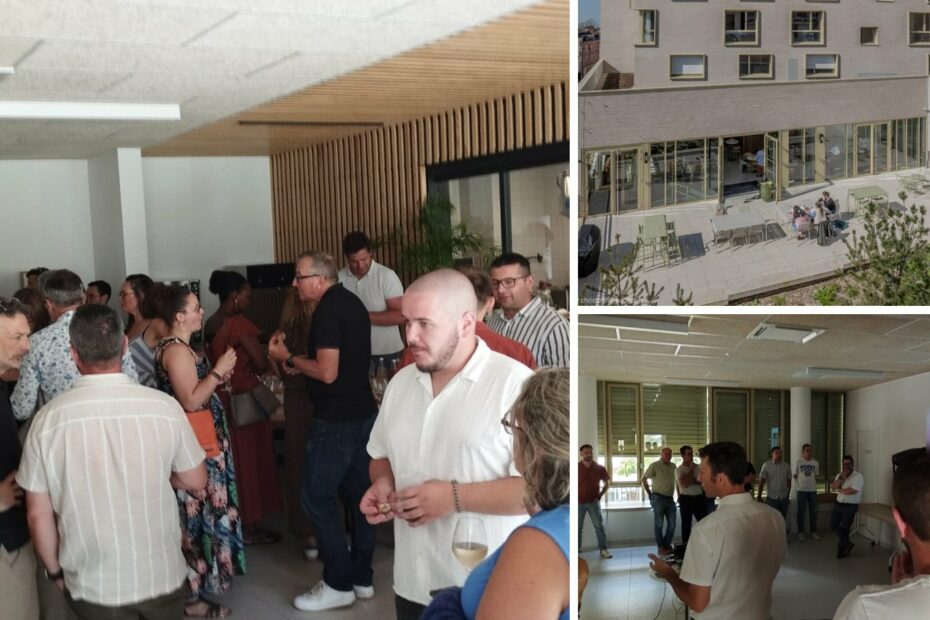 Soirée des 40 ans de TNS BTP avec ses clients et partenaires au Campus Frassati à Rennes